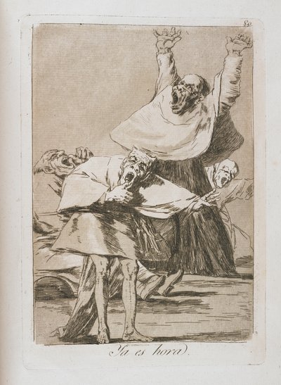 Plate from Los Caprichos by Francisco de Goya